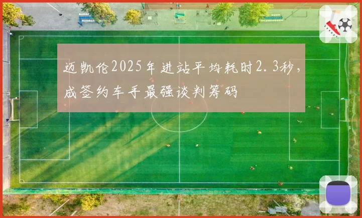 迈凯伦2025年进站平均耗时2.3秒，成签约车手最强谈判筹码